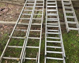Assorted ladders