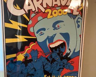 One of several Carnaval posters - large size most are about 22 inches by 28 inches