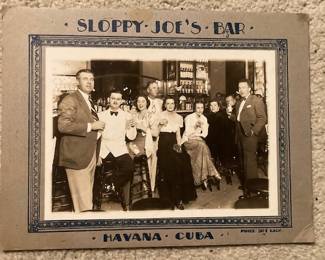High society at the bar in Havana