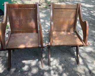 arts and crafts deck chairs