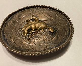 sterling belt buckle