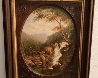 oil painting - copy of antique painting