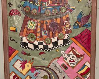 I believe another oil painting by a Cuban artist