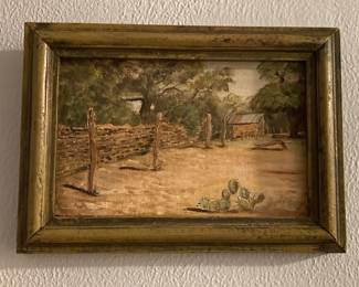 small Texas painting
