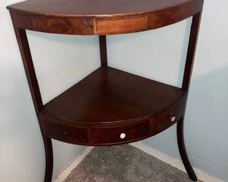 early 1800's corner table