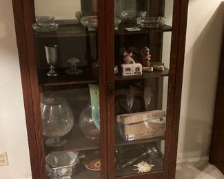 Arts and crafts china cabinet