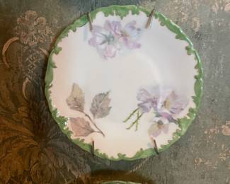 Vintage Tressemannes & Vogt (T&V) Limoges France Floral - Set of 10 -
