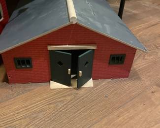 Doll House Wood Horse Barn