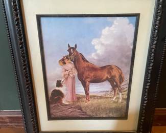 Carl Kahler Horse Framed Print 