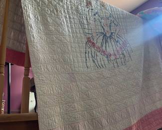 Vintage Needlepoint Quilt