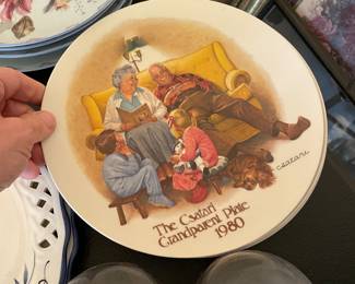 Csatari Grandparent Series of Plates: Bedtime Story