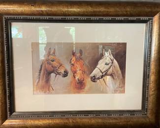 We Three Kings Large Framed Print by Susan Crawford 