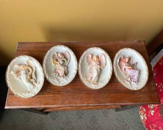 Seraphim Classics Angel Figurine Christian Wall Hanging Plates 