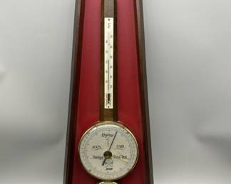 Vintage Weather Station in Case