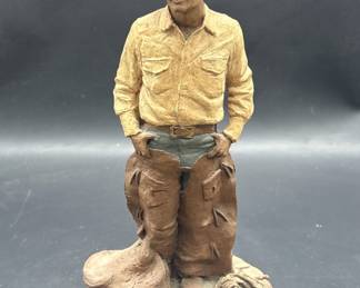 An American Cowboy Tom Clark Figurine from 1983