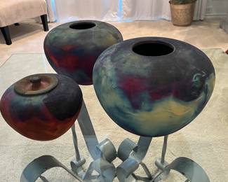 Les Mitchell pottery