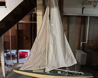 Large sailboat