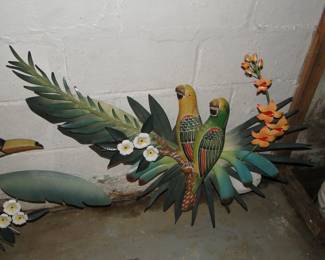Decorative metal art