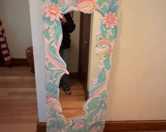 Seashell mirror