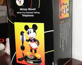 Mickey Mouse telephone in box