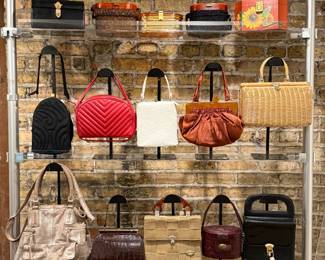 And still more from the variety of vintage handbags available