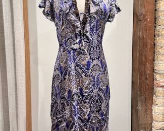 Dea Kudibal multicolor paisley dress, size M