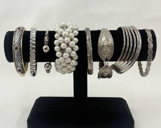 More lovely vintage fashion bracelets, costume jewelry for whatever costume mood suits your fancy
