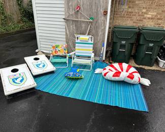 Beach furniture and supplies!