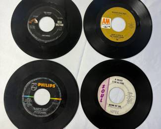 45s by Sam Cooke, The Four Seasons, Herb Alpert & The Tijuana Brass, Jr. Walker & The All Stars