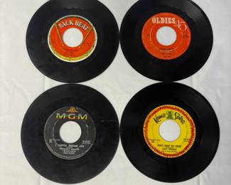 45s from Roy Head, Herman's Hermits, The Dubbs, Billy Harner