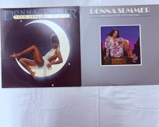 Donna Summer LP albums, #vintagevinyl disco time