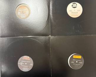 Vintage vinyl from Angela Clemmons, The S.O.S. Band, Yarborough & Peoples, and Zinga Washington
