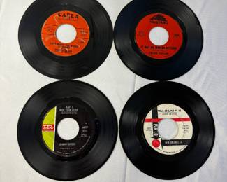 45s by Deon Jackson, Felice Taylor, Johnny Rivers, Aaron Neville