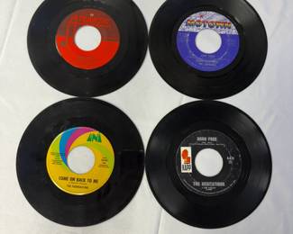 Vintage vinyl by Wilson Pickett, The Foundations, Diana Ross & The Supremes, The Hesitations