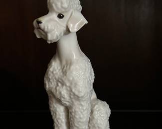 Vintage Hutchenreuther poodle dog figurine