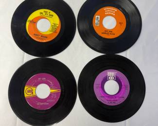45 RPM records by Nancy Wilson, Shirley Ellis, The Temptations, Gladys Knight & The Pips