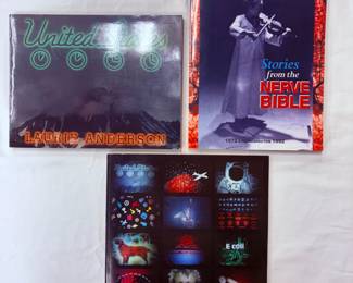 Laurie Anderson / United States Art Music Installation Companion Book, Laurie Anderson / Stories from the Nerve Bible, Laurie Anderson / United States (book)