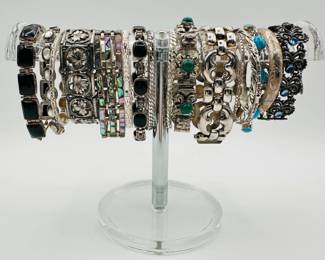 Sterling silver fashion bracelets