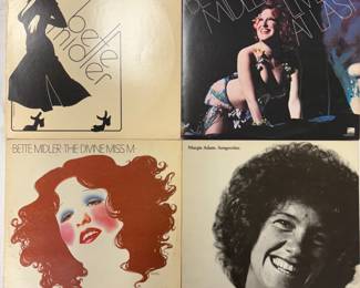Bette Midler albums, and Margie Adams album