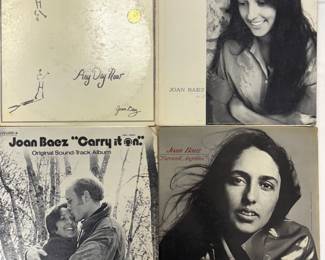 Classic vintage LP albums from Joan Baez