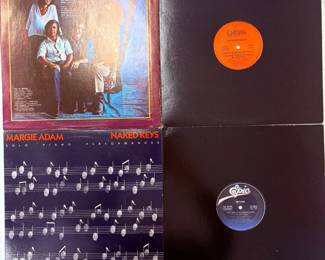 Vinyl records by Janis Joplin, Eleanor Grant, Margie Adams, Mtume