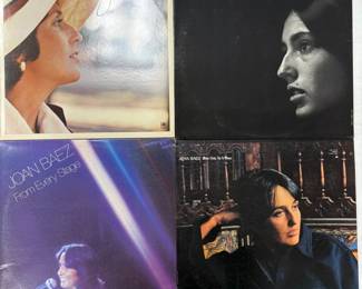 Classic vintage LP albums from Joan Baez