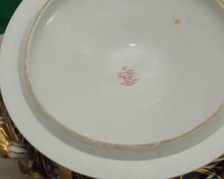 Mark on the Lid of the Chamberlain Worcester Tureen.
