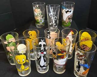 1973 Looney Tunes Pepsi Collectors Series Glasses 1 Of 2 Sets