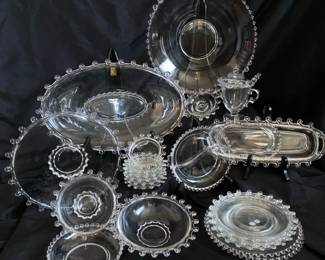 Heisey Lariat Dinner Table Set