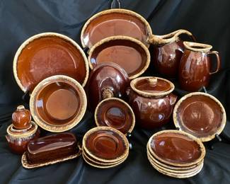 Hull Oven Proof USA Made Dinnerware Set