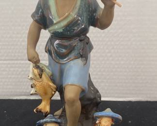 Vintage Ceramic Mudman Fisherman