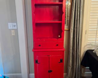 Red cupboard