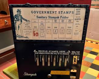 Vintage Stamp Machine