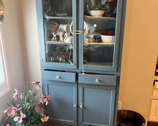 Painted Kitchen Cabinet